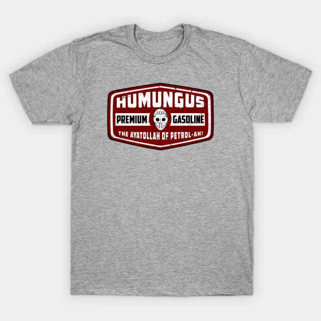 Humungus Gasoline (Alt Print) T-Shirt by Miskatonic Designs